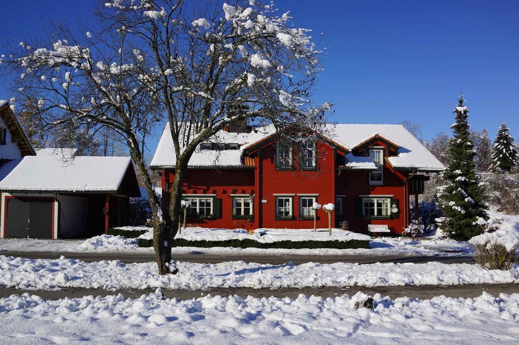 Füssen Ferienwohnung Romantik Im Roten Haus מראה חיצוני תמונה